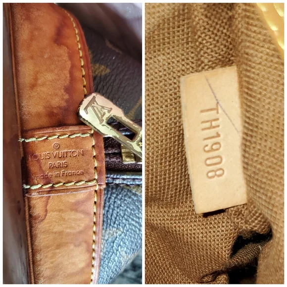 Louis Vuitton Brown and Tan Monogram Bag - Picture 8 of 8